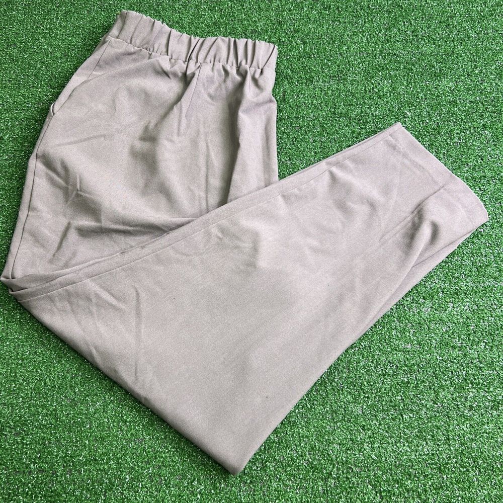 Nine‎ West Relaxed Crop Dress Pants Brown Size XL